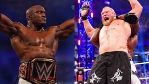 Bobby Lashley sends a two-word message to Brock Lesnar after defeating him at Royal Rumble