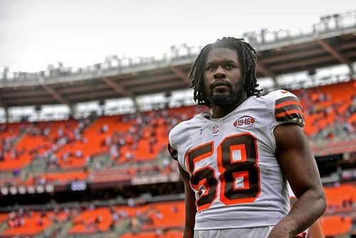 Malik McDowell of the Cleveland Browns