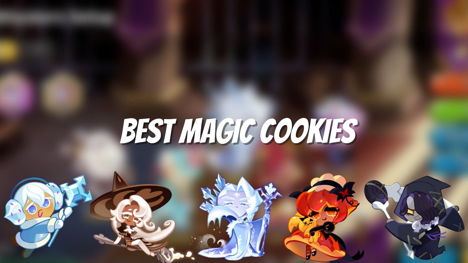 Magic Cookies perform a variety of roles in Cookie Run: Kingdom (Image via Sportskeeda)