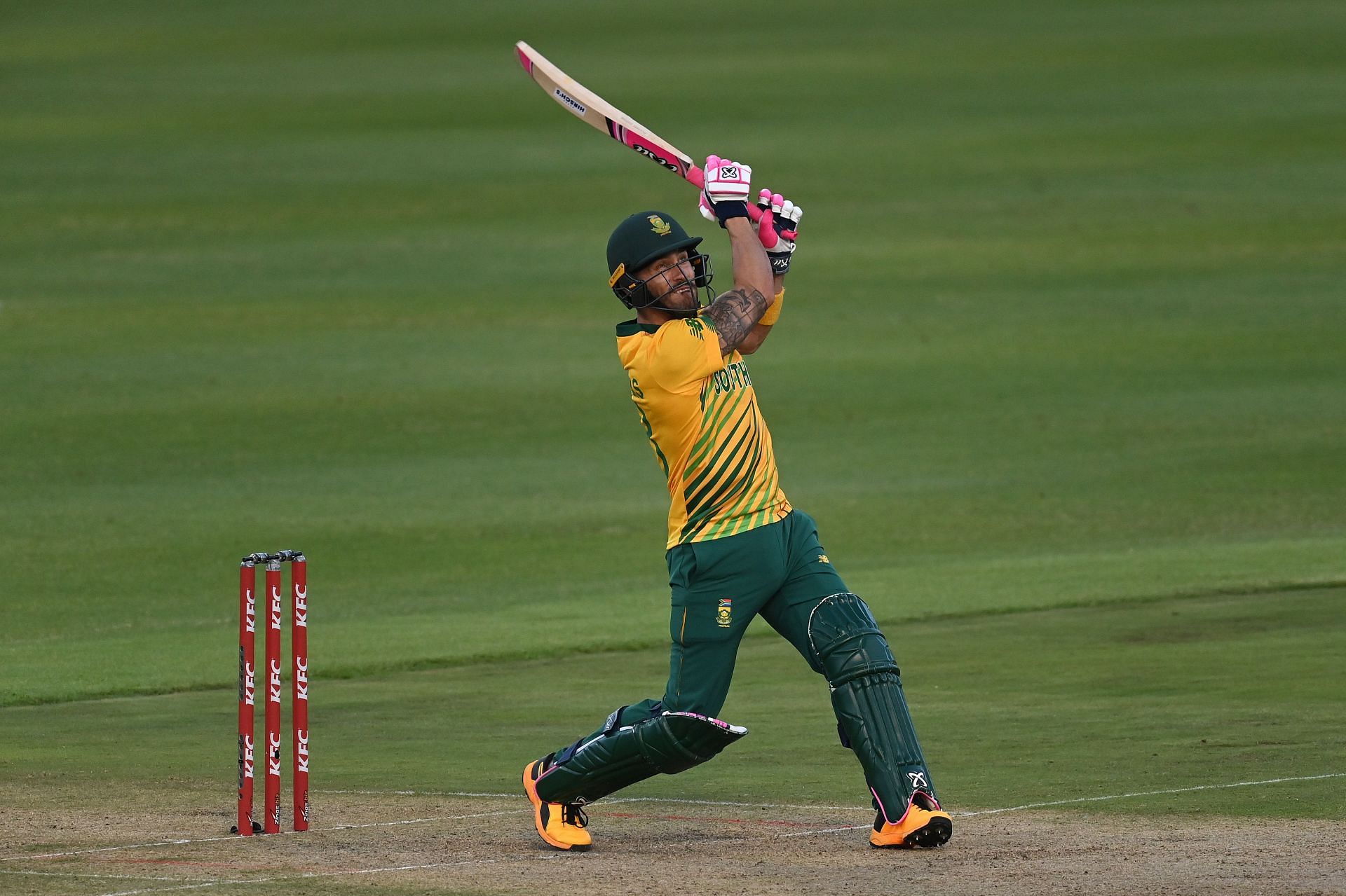 Faf du Plessis will be the one to watch out for here