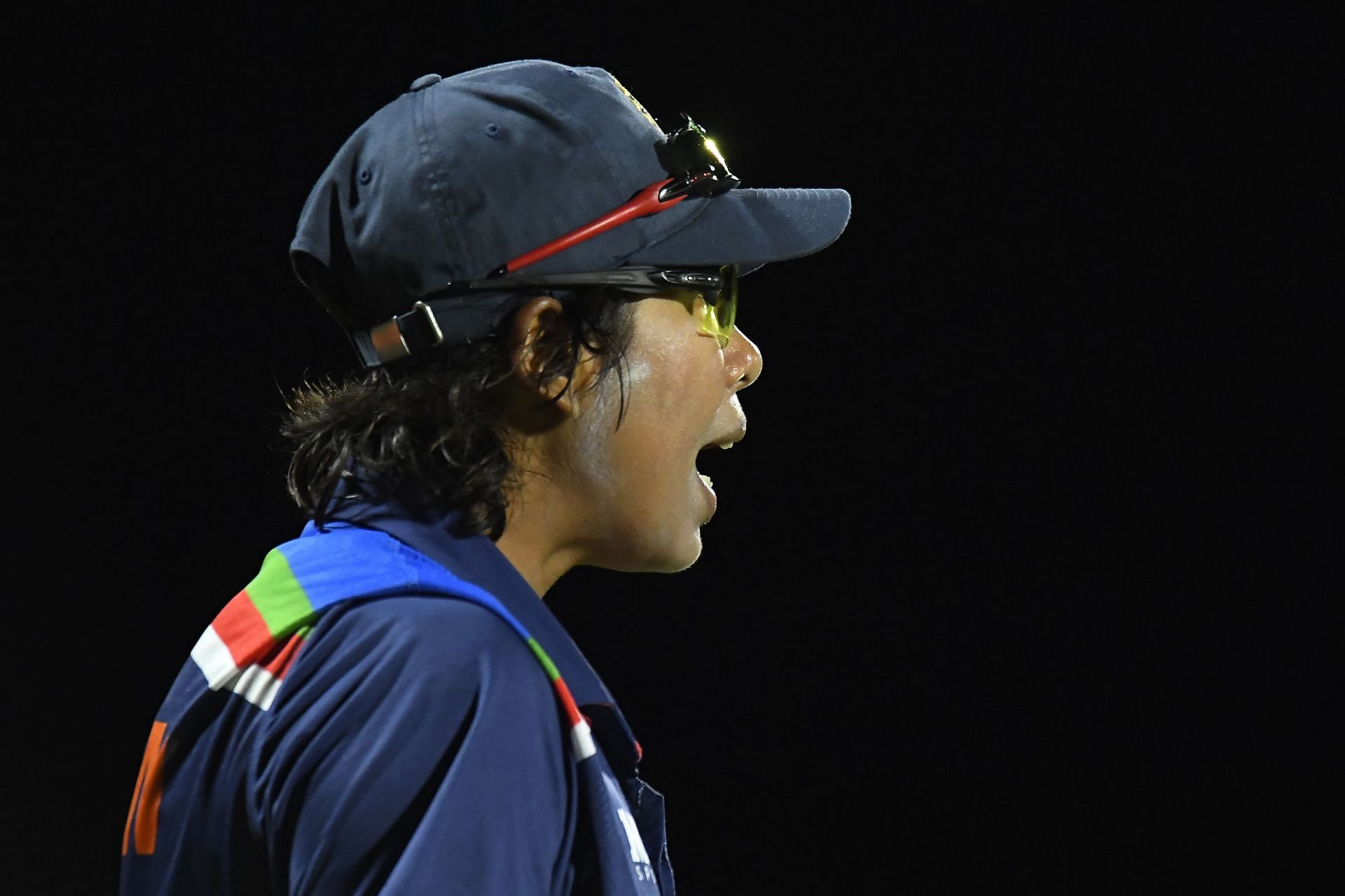 Jhulan Goswami at an ODI match for India/ (Credits: Getty Images)