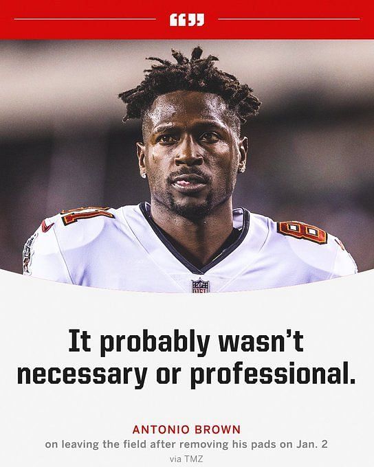 Antonio Brown reshares meme on 'biggest regret' of his career