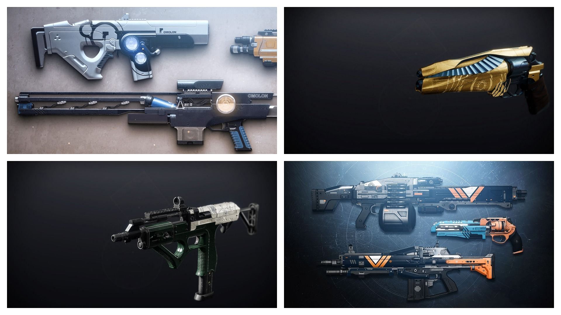 Weapons to rotate out from drop pool except for Palindrome (Image via Bungie)