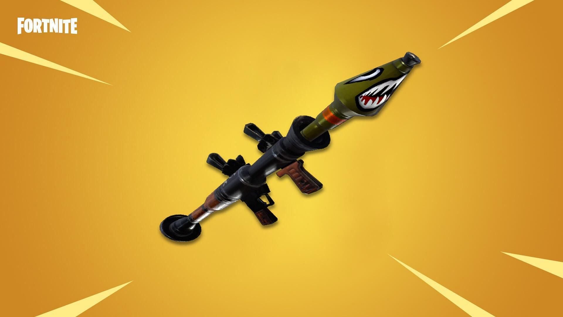 The high damage dealing Rocket Launcher is back in Fortnite and players can find it from Supply Drops in a particular game mode (Image via Epic Games)