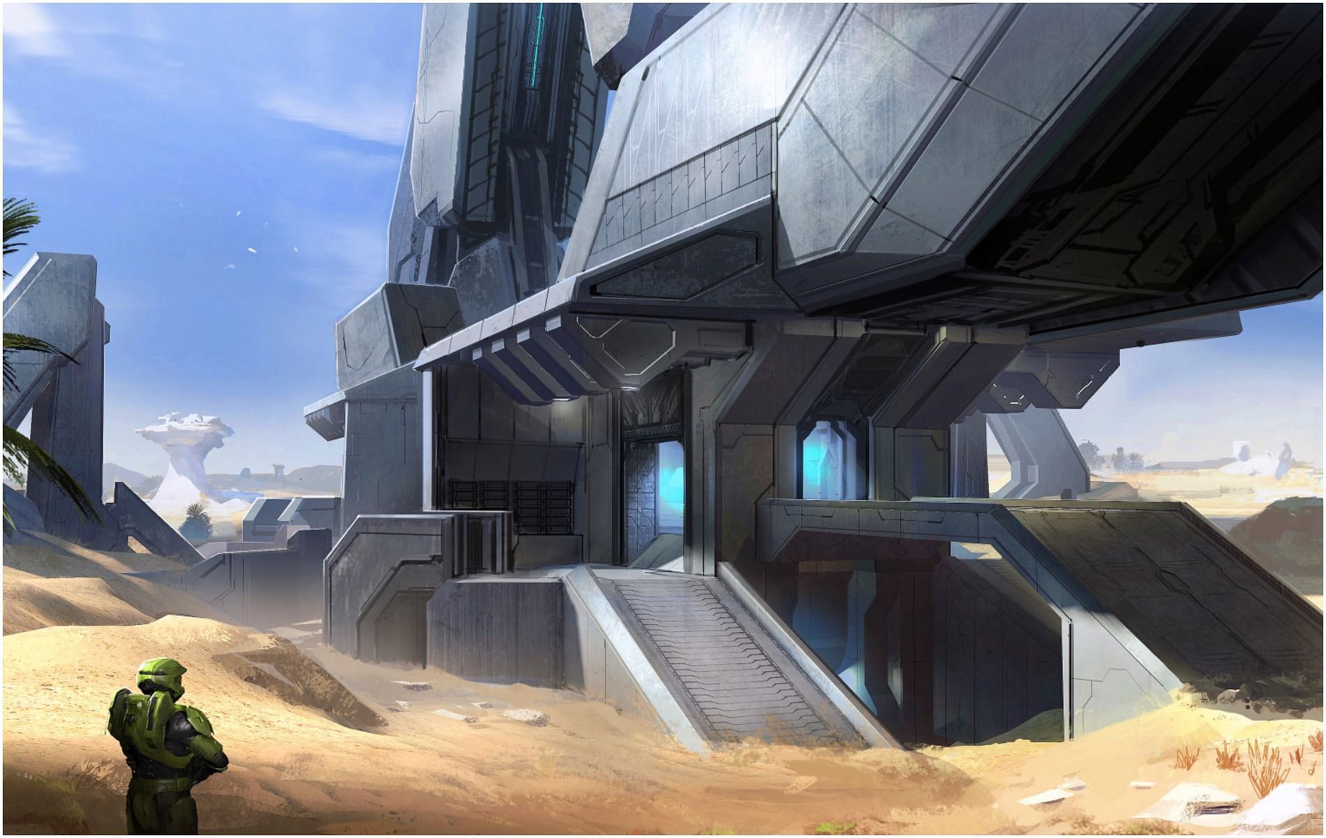 Halo Infinite&rsquo;s Behemoth has issues with map design and spawn points (Image via 343 Industries)
