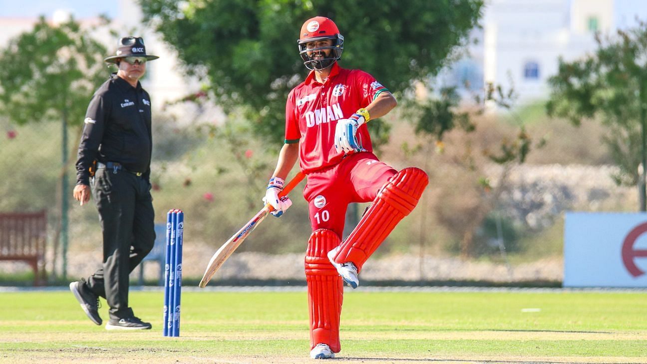 Oman cricketer Jatinder Singh (Image Courtesy: ThePapare.com)