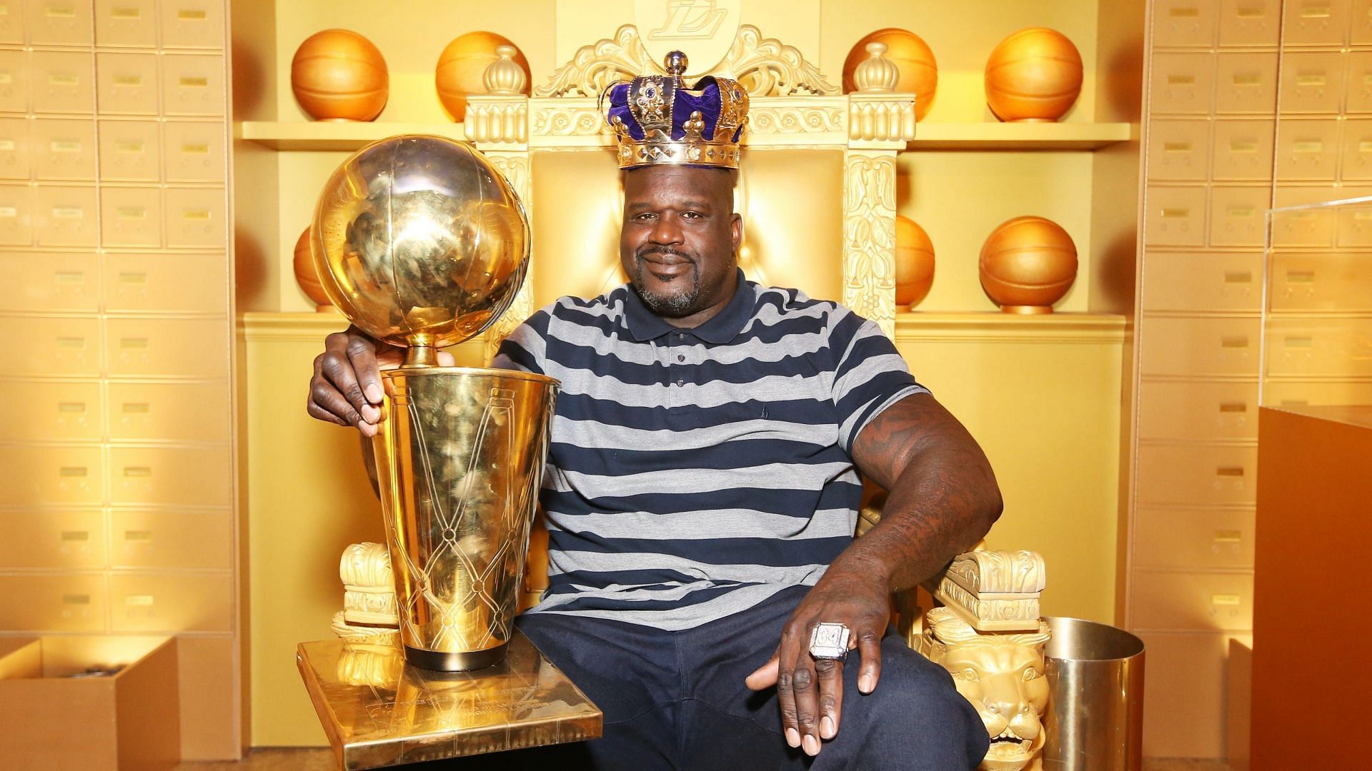Hall of Famer and four-time NBA champion Shaquille O&#039;Neal. (Photo Courtesy of USA Today)