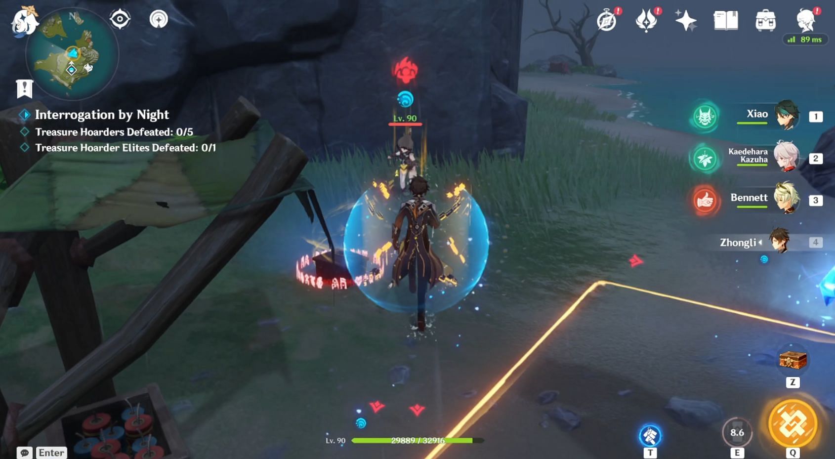 Players can spot Elite enemy from the red icon (Image via miHoYo)