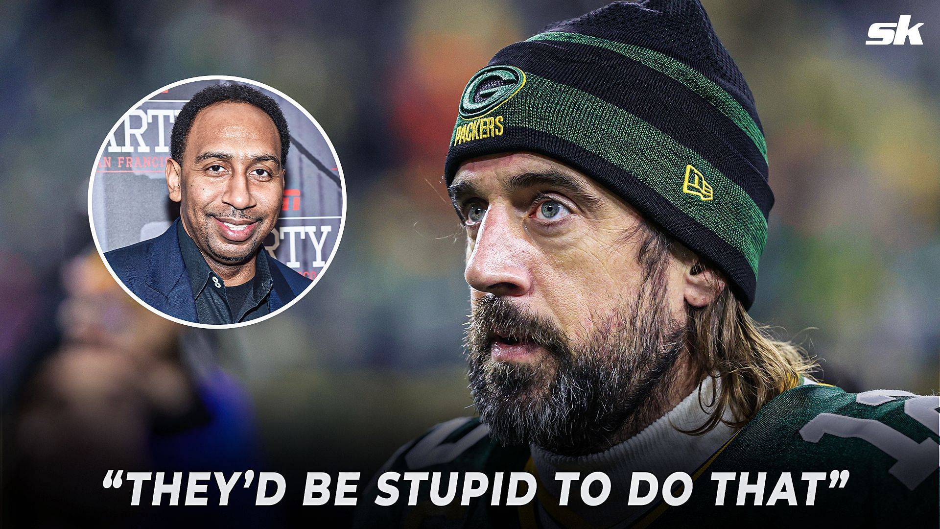 Stephen A. Smith spoke about Aaron Rodgers&#039; future in Green Bay