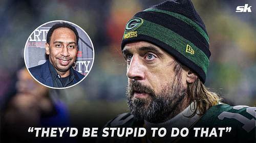 Stephen A. Smith spoke about Aaron Rodgers' future in Green Bay