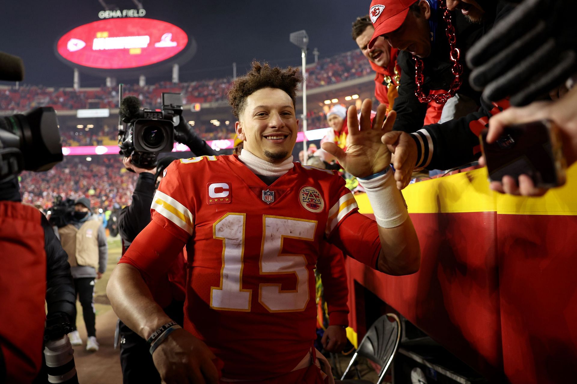 Chiefs vs Bills: Patrick Mahomes goes 'Grim Reaper' as Kansas City