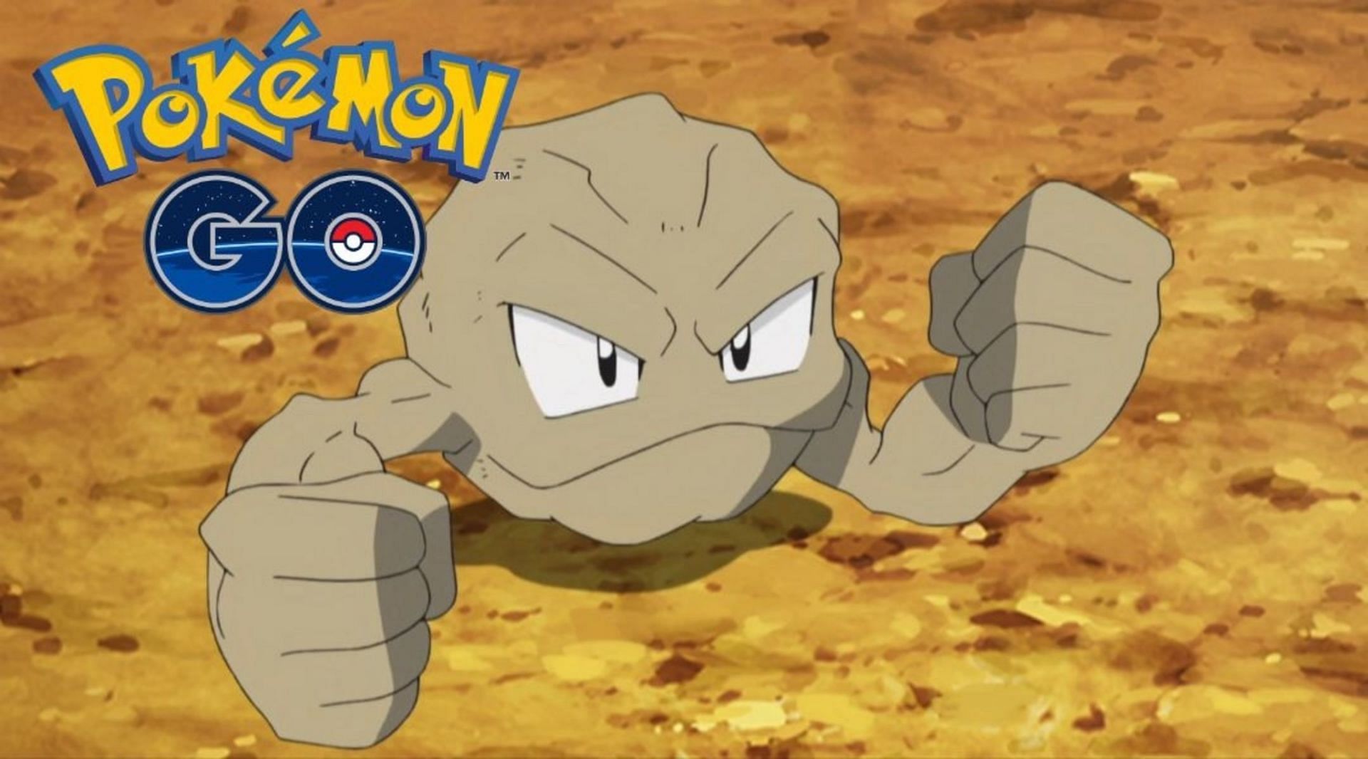 Geodude has appeared more often thanks to the Mountains of Power event (Image via The Pokemon Company)