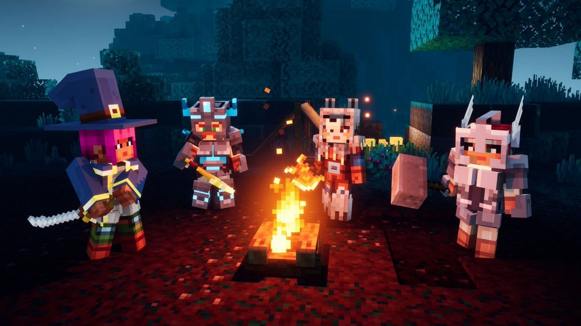 Minecraft Dungeons is less complex than other dungeon crawlers, but that isn&#039;t a bad thing (Image via Mojang)
