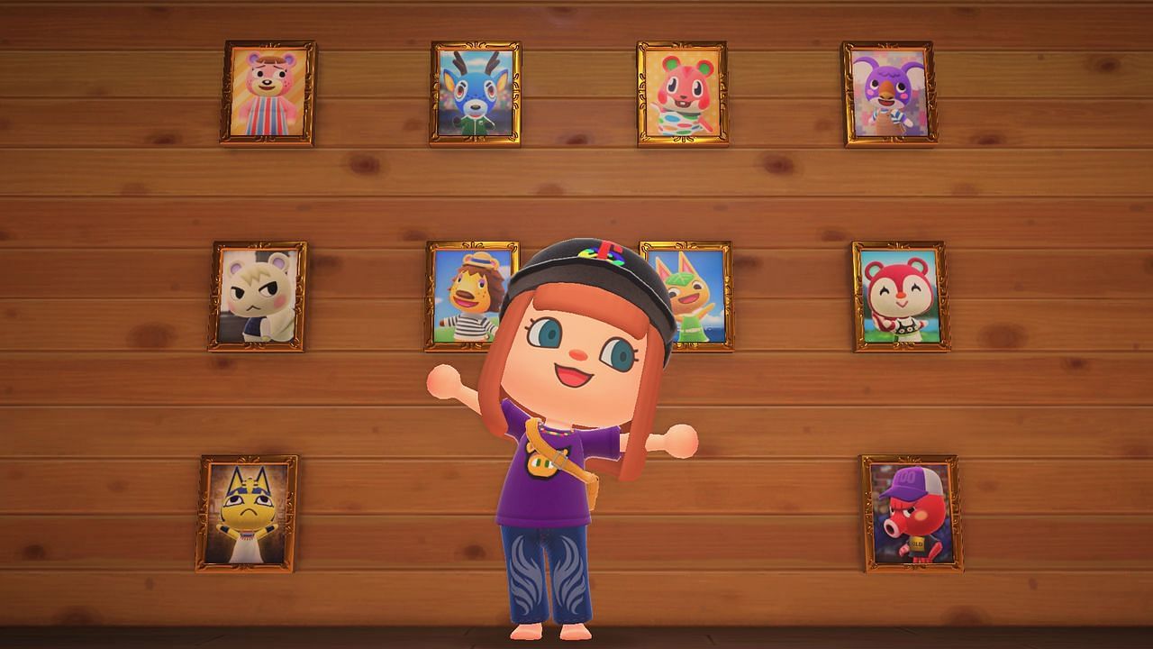 Villager portrait features were included in the 2.0.4 update (Image via Nintendo)