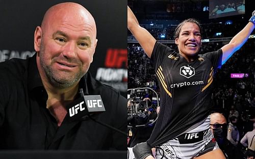 Dana White (left) and Julianna Pena (right) [Image Courtesy: @venezuelanvixen via Instagram] via Instagram]