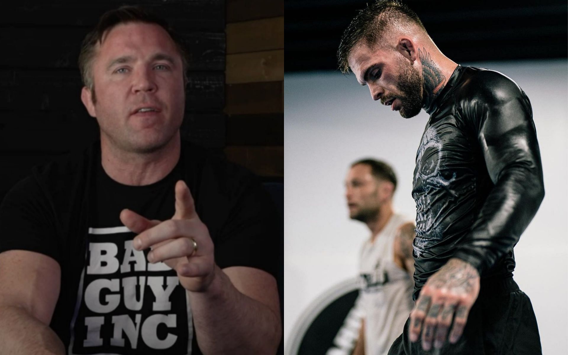 Chael Sonnen (left), Cody Garbrandt (right) [Images courtesy: @sonnench and @cody_nolove via Instagram]