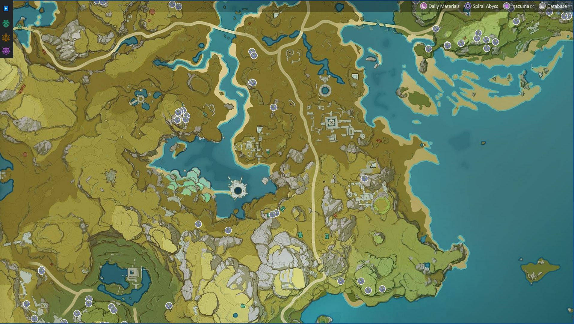 All Violetgrass locations in Genshin Impact