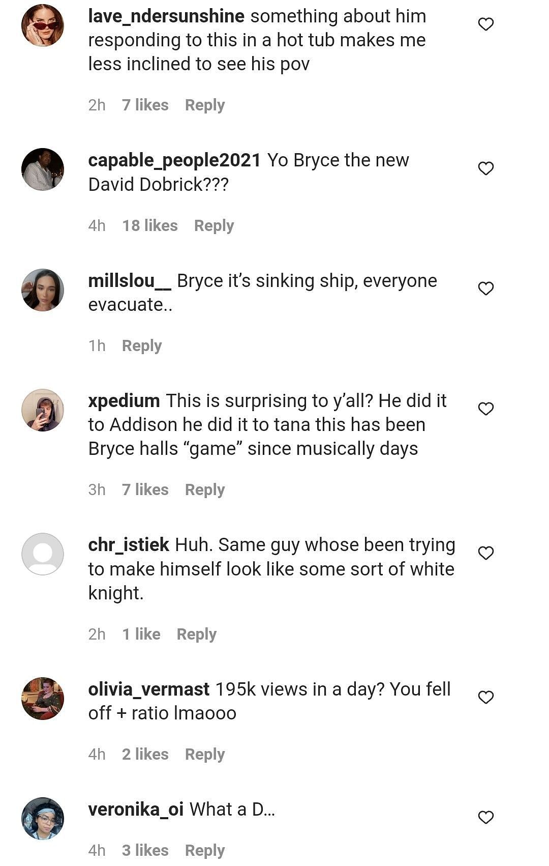 Internet reacts to Bryce Hall and Faith Ordway&#039;s Twitch feud 2/3 (Image via defnoodles/ Instagram)