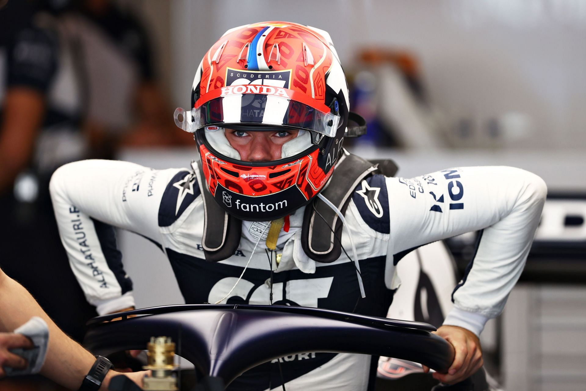 Pierre Gasly in action for Alpha Tauri in 2021 (Photo by Clive Rose/Getty Images)