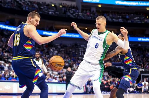 The visiting Denver Nuggets will face the Dallas Mavericks for the third time this season on Monday. [Photo: A to Z Sports]