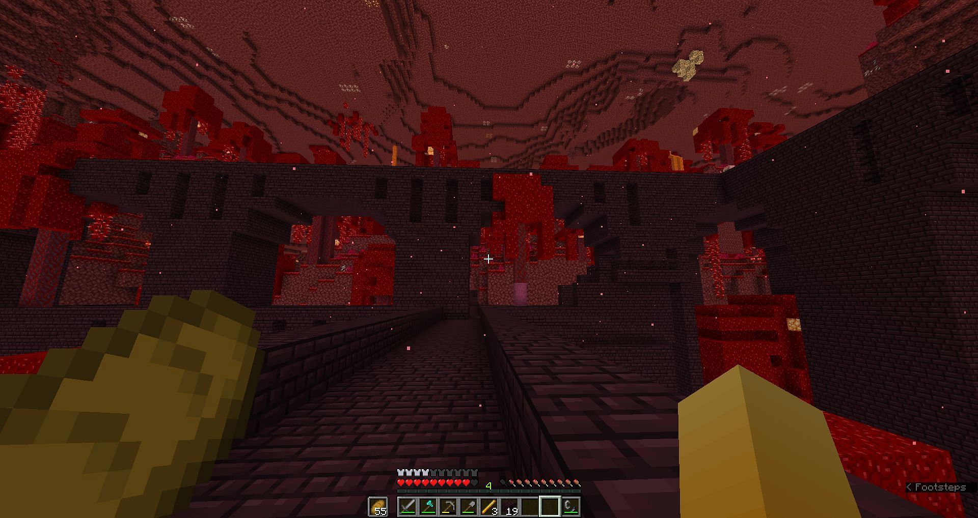 Nether fortress(Image via Minecraft)