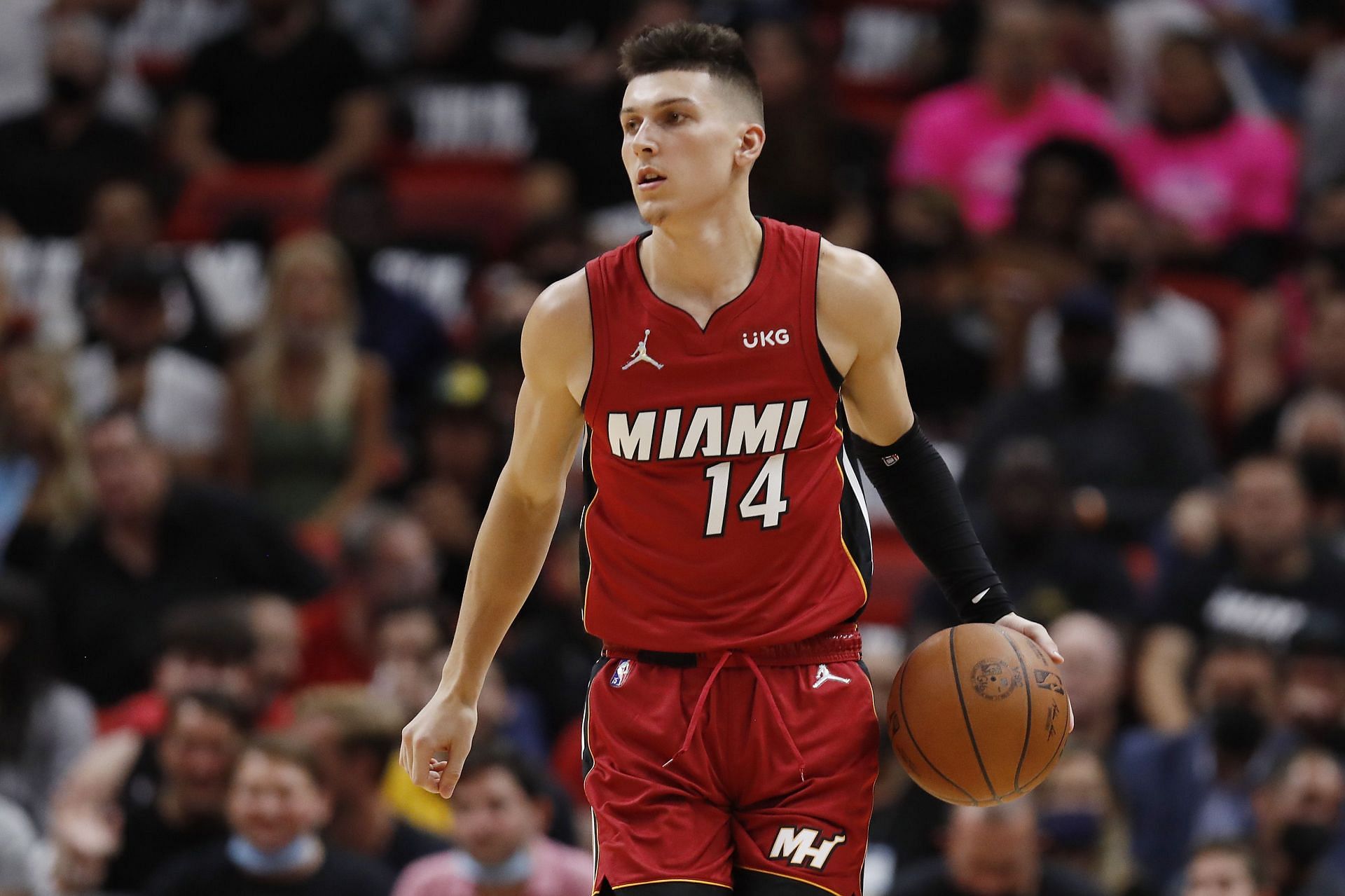 Tyler Herro of the Miami Heat.