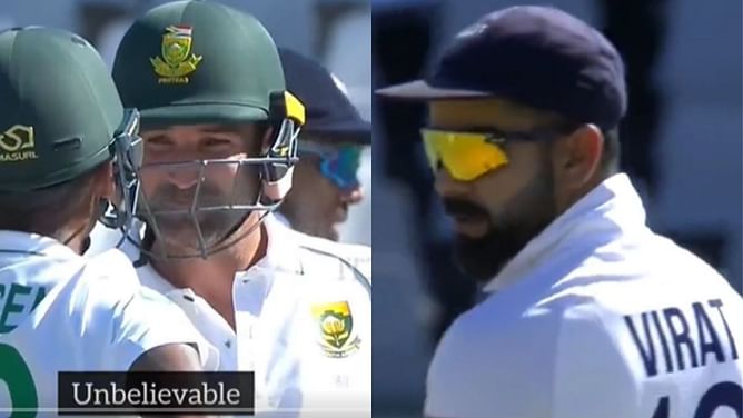 [Watch] "Chirping for 13 years Dean, you think you gonna keep me quiet?" - Virat Kohli's sledge to Dean Elgar caught on stump mic