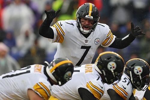 Pittsburgh Steelers QB Ben Roethlisberger v Baltimore Ravens