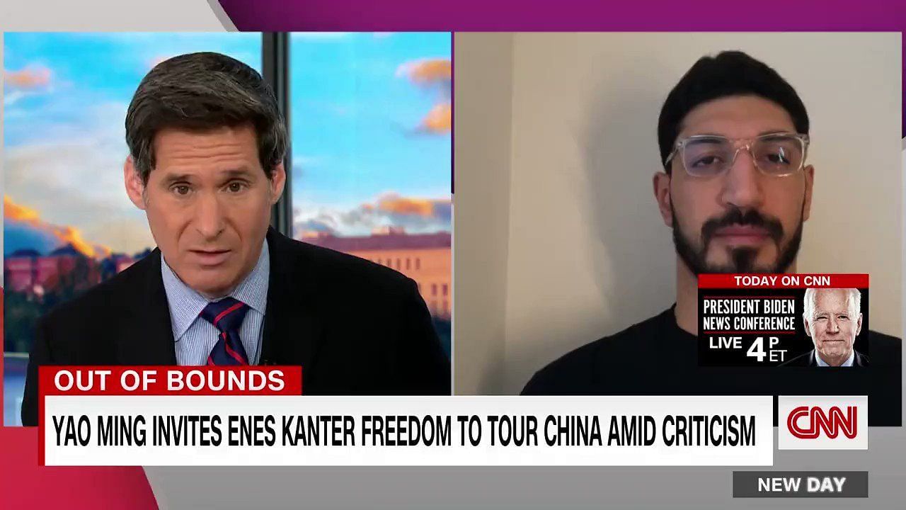 Enes Kanter Freedom criticizes NBA for silence on China after league  announces midterm get out the vote events