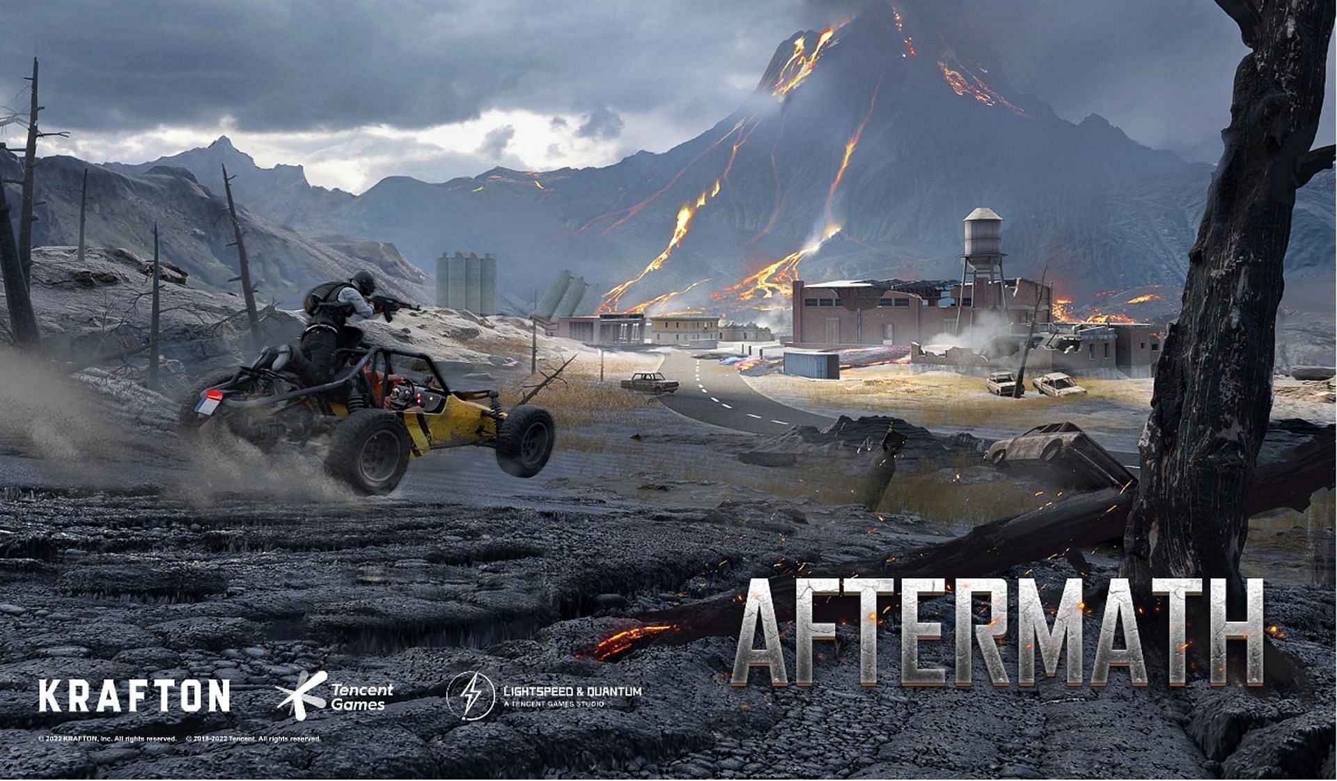 Experiencing the Aftermath map on 1.8 update in BGMI (Image via Krafton)
