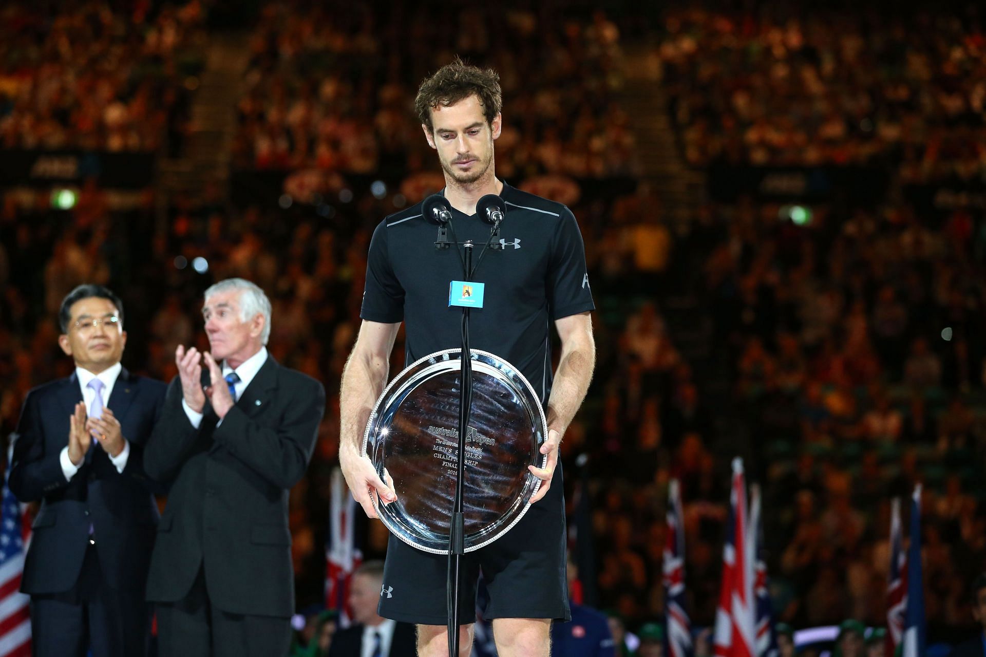 Andy Murray at the 2016 Australian Open.