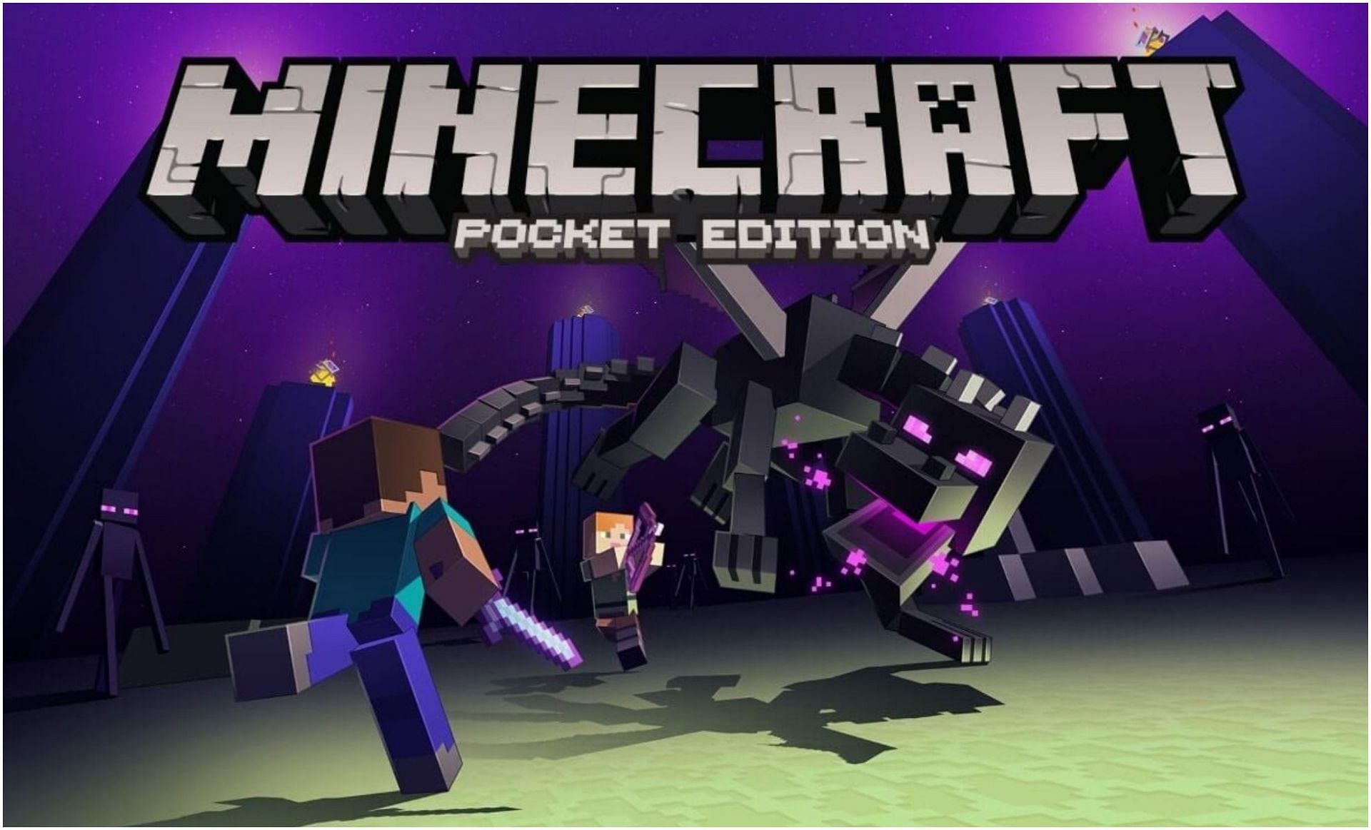 Minecraft Pocket Edition is Minecraft&#039;s mobile version (Image via Minecraft)