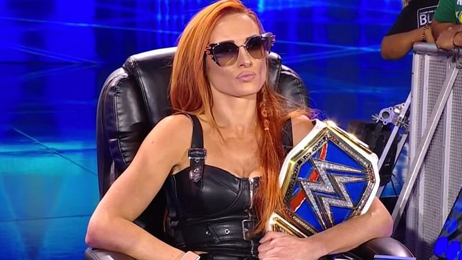 WATCH: Becky Lynch loses her cool during backstage interview after WWE Day 1