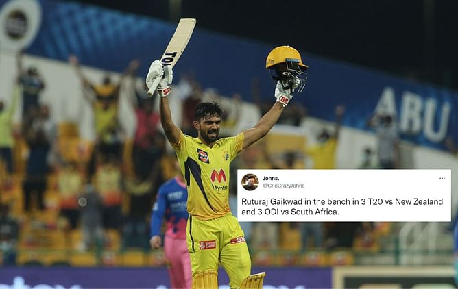 "KL Rahul took it personally when he won Orange Cap" - Twitter reacts angrily as India again leave out Ruturaj Gaikwad