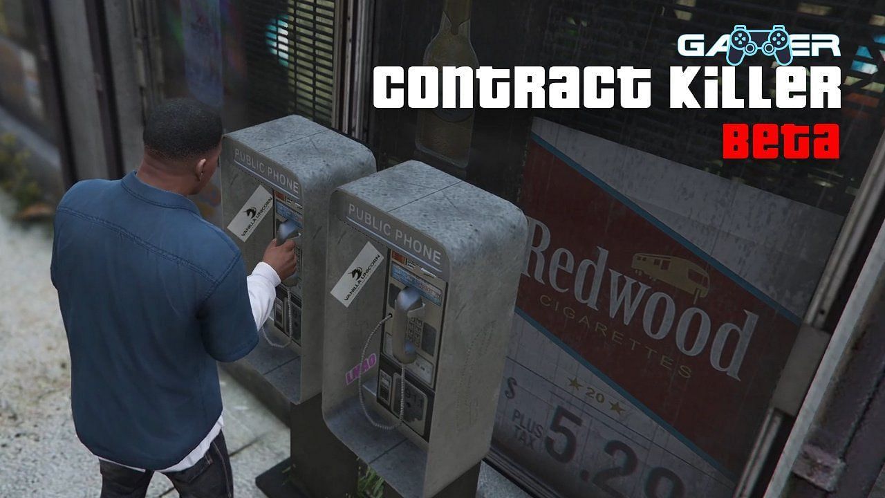 Contract Killer&#039;s promotional screenshot (Image via GTA5-mods.com)