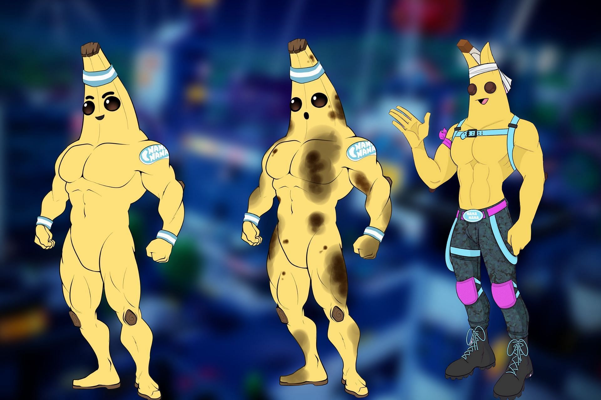 Fortnite Peely concept reimagines the game's favorite banana on steroi...