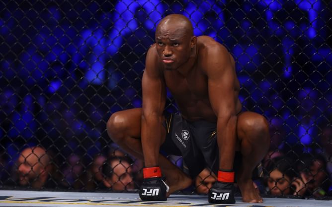 "Choke yourself" - Kamaru Usman sends fiery message to his haters