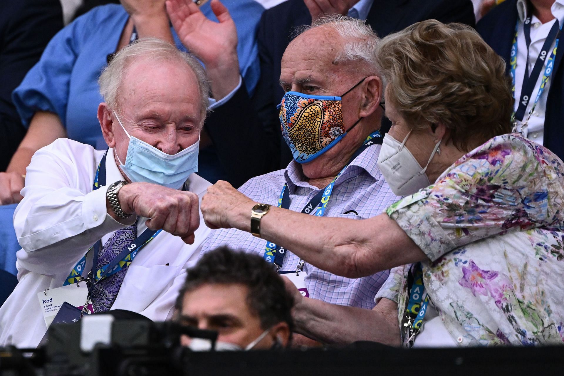 Rod Laver did not miss Ashleigh Barty creating history at the Rod Laver Arena