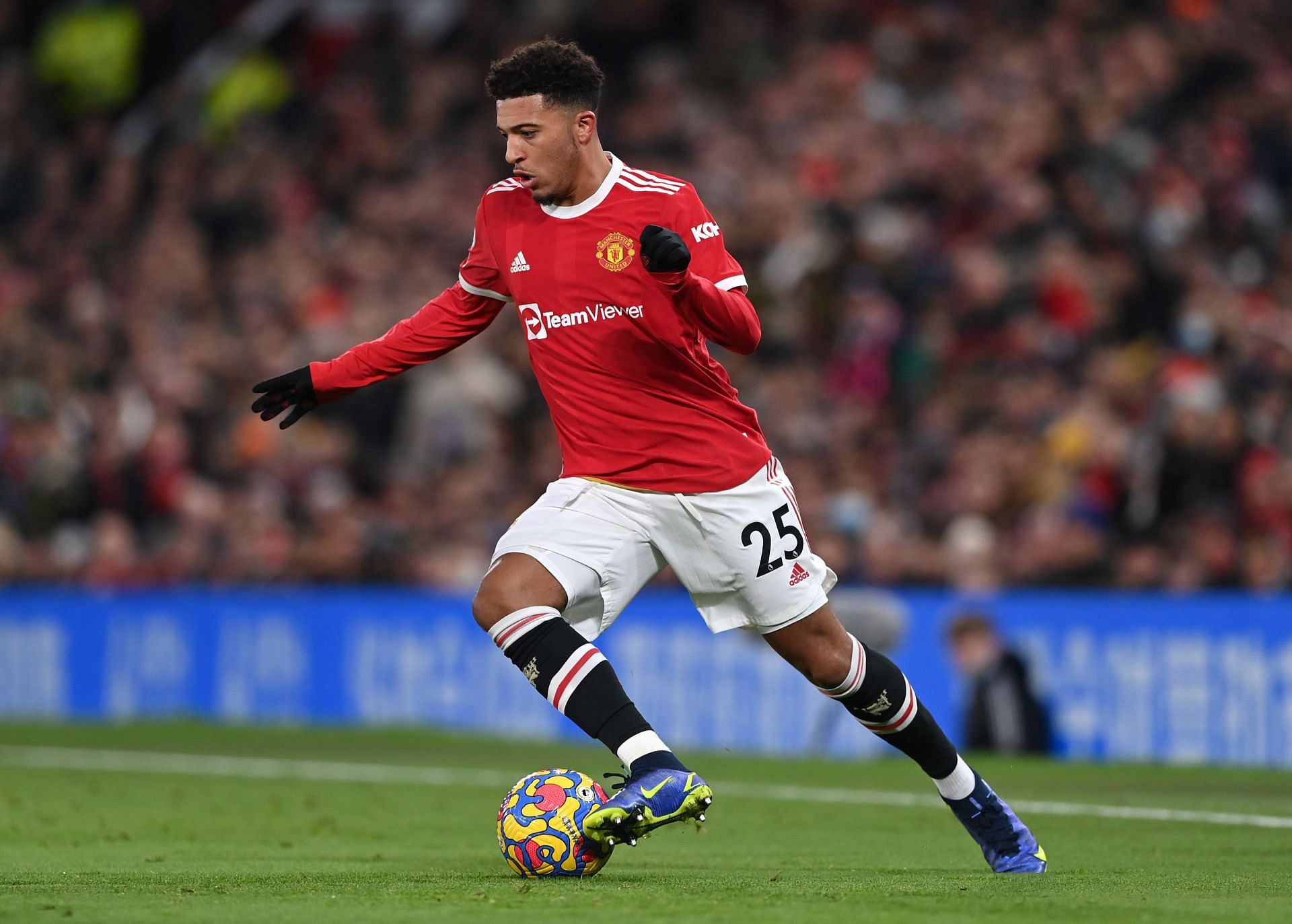 Jadon Sancho has had a quiet start to life at Old Trafford.