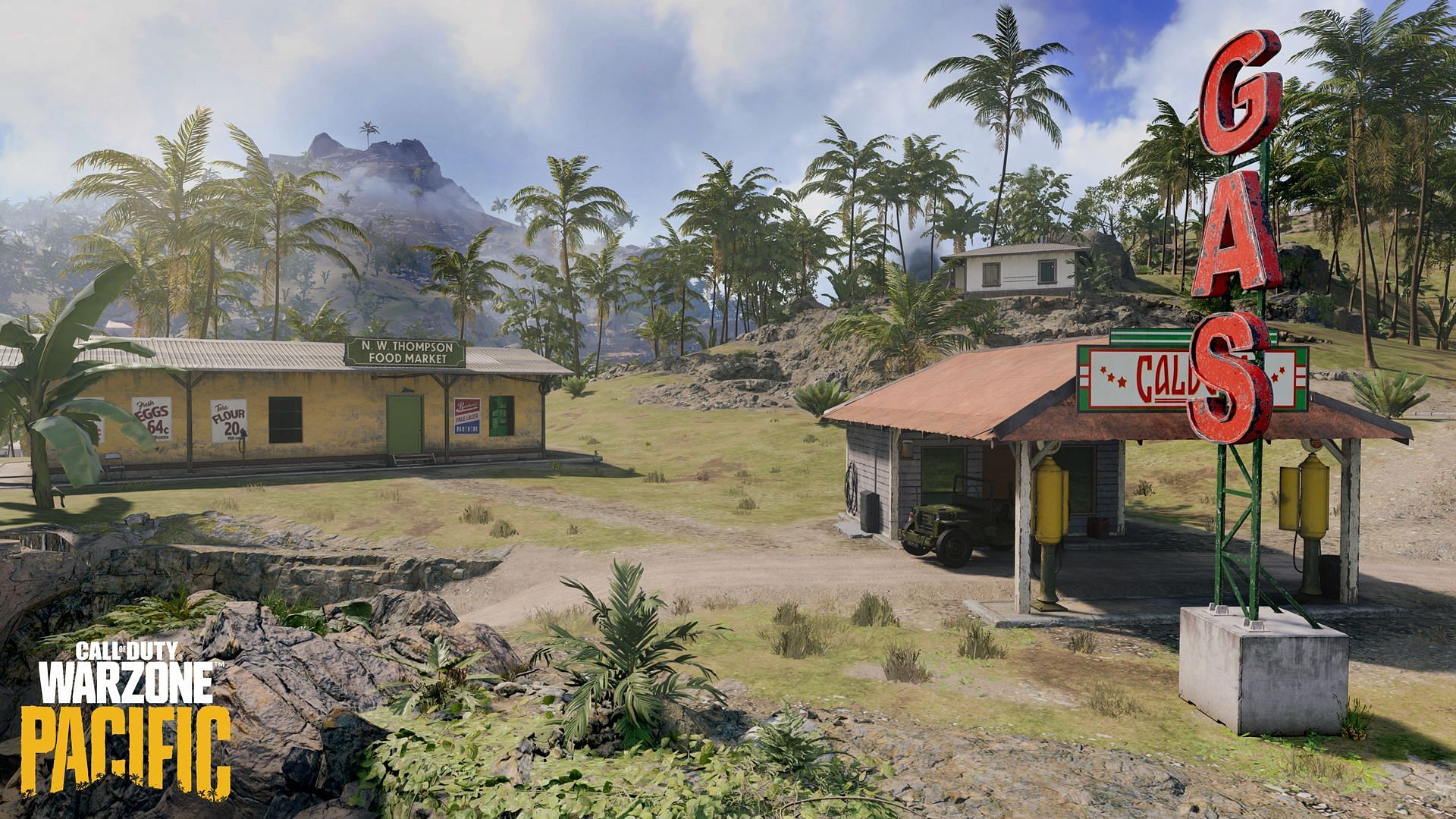 Warzone&#039;s Caldera reveals lot of unused areas (Image via: Call of Duty)