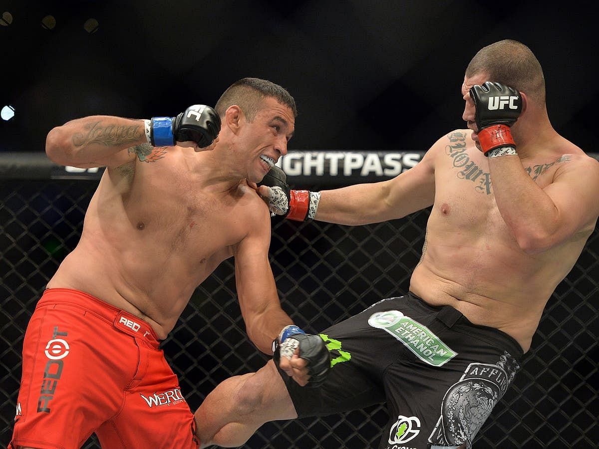Cain Velasquez lost his heavyweight title to Fabricio Werdum in bloody fashion in 2015