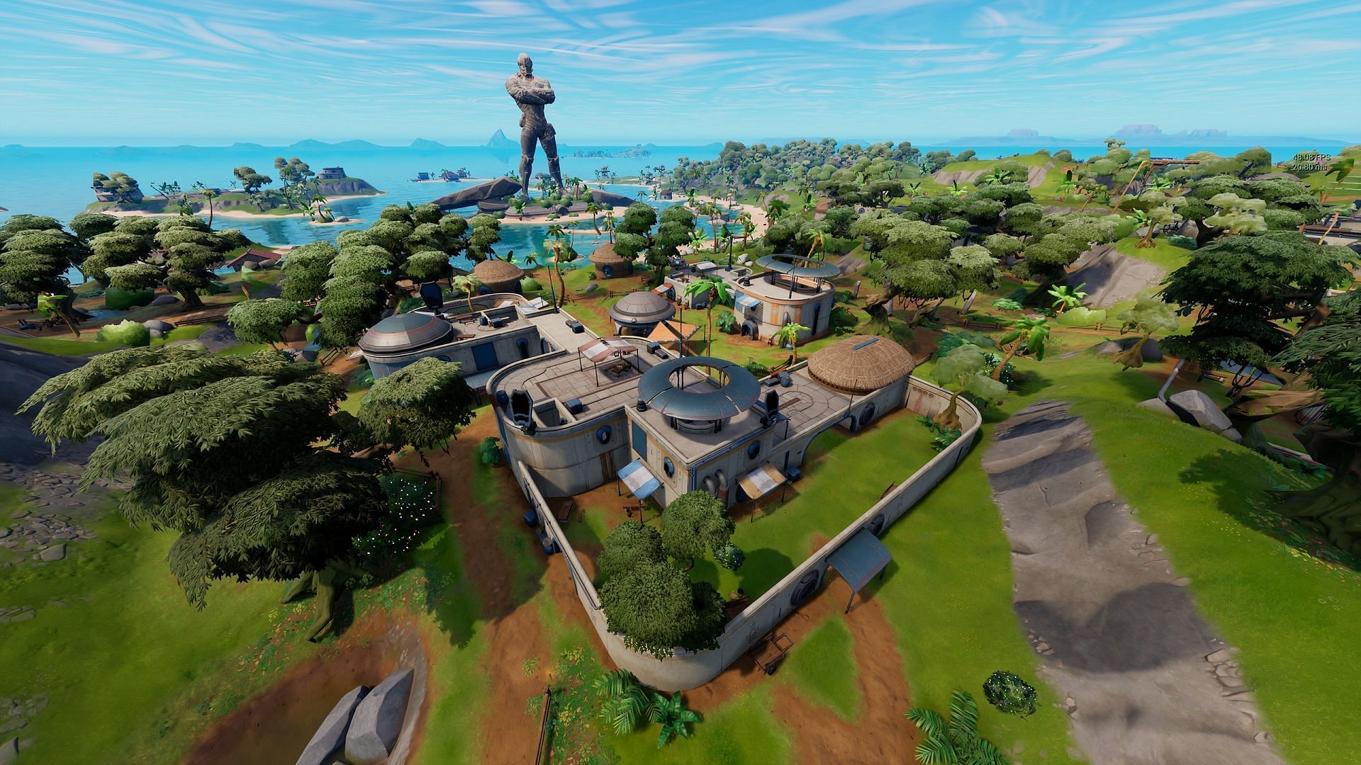 The Seven&#039;s Sanctuary is a safe haven, well almost (Image via Epic Games/Fortnite)