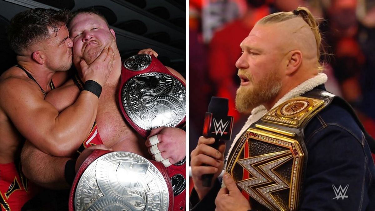 New champions have been crowned; Brock Lesnar made the ultimate insult