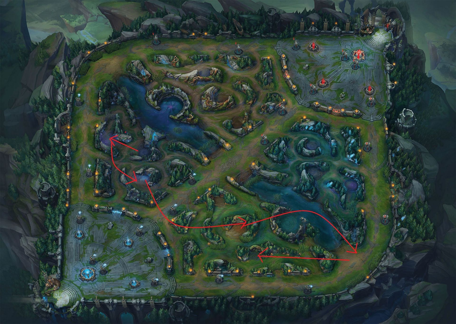 An alternate option to full clear in season 12 (Image via League of Legends)