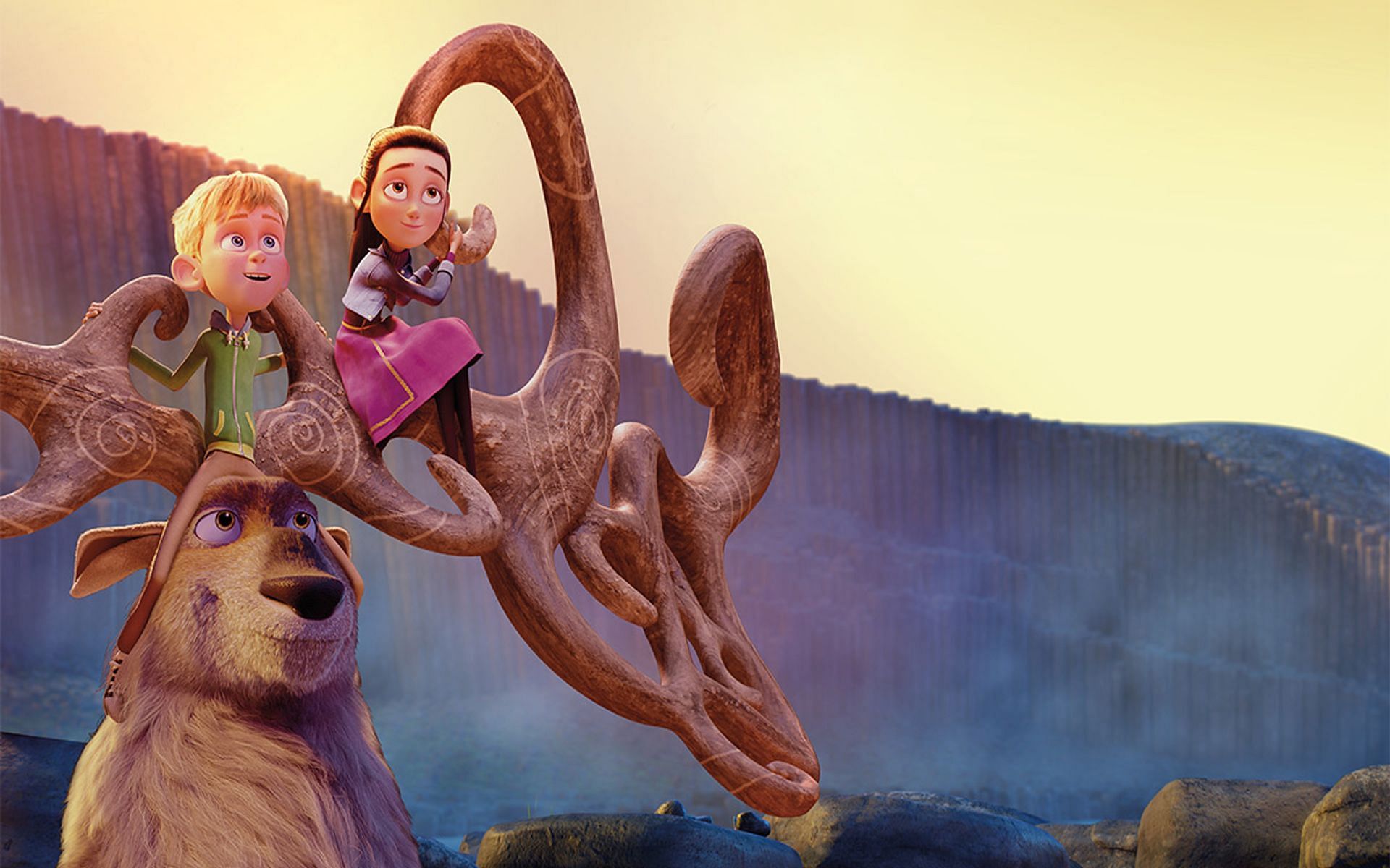 still from Netflix&#039;s Riverdance: The Animated Adventure - Keegan and Moya (Image via Netflix)