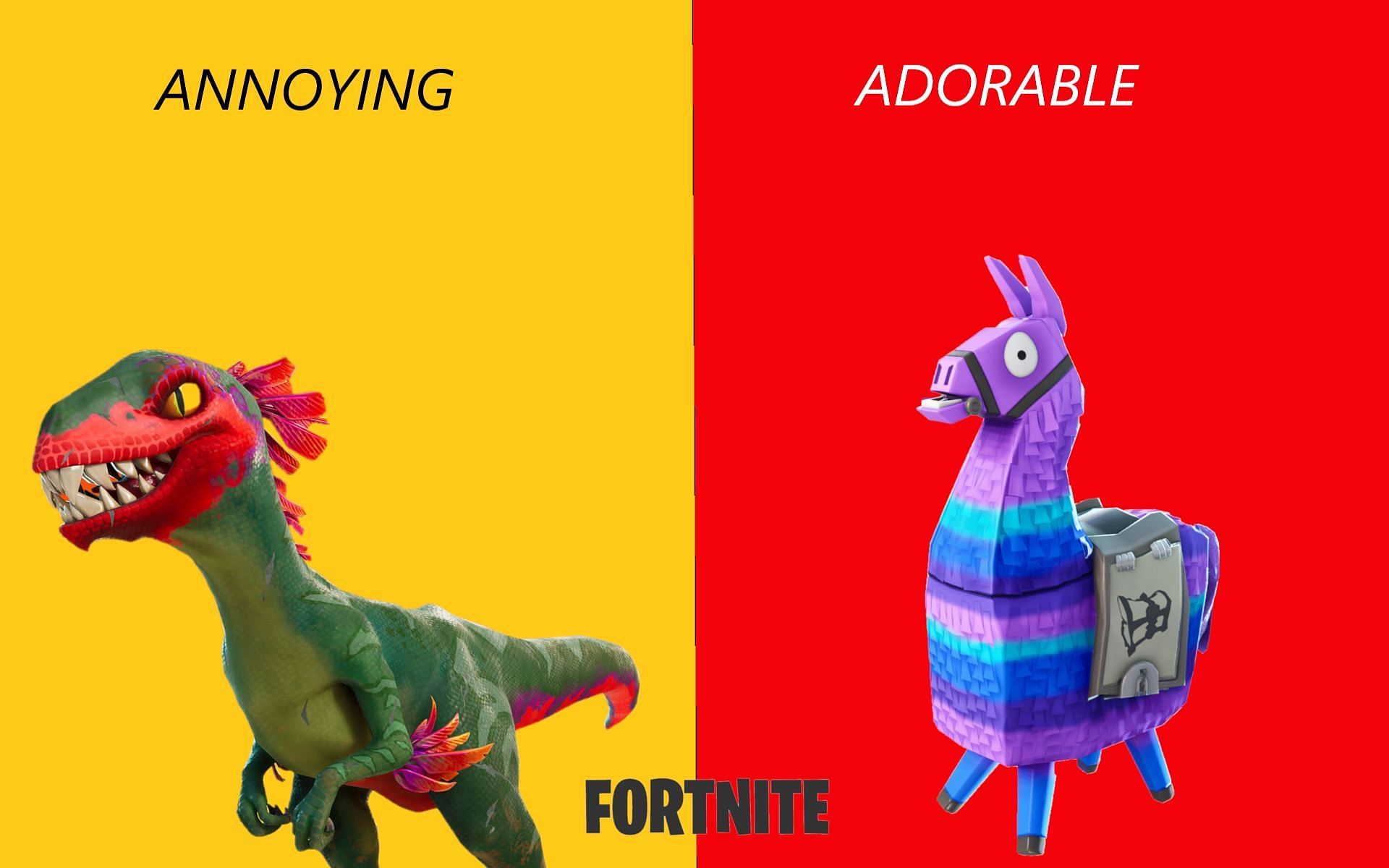 Different Fortnite wildlife elicit various reactions from users (Image via Sportskeeda)