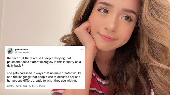 The Internet's hatred towards Pokimane prompts thousands to defend her against 'misogyny'
