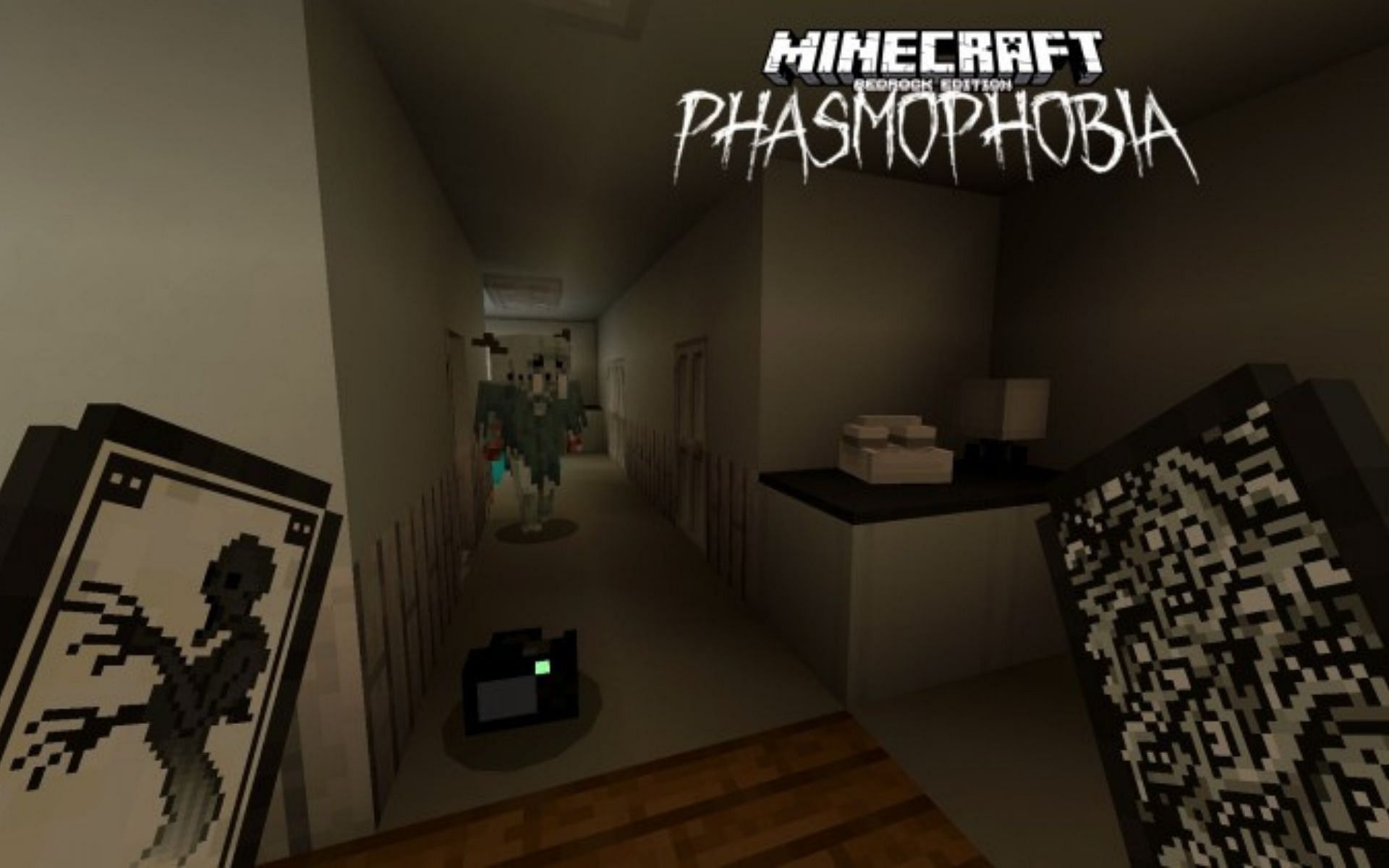 Minecraft: Phasmophobia, created by DeathlyTroll (Image via Minecraft Maps)