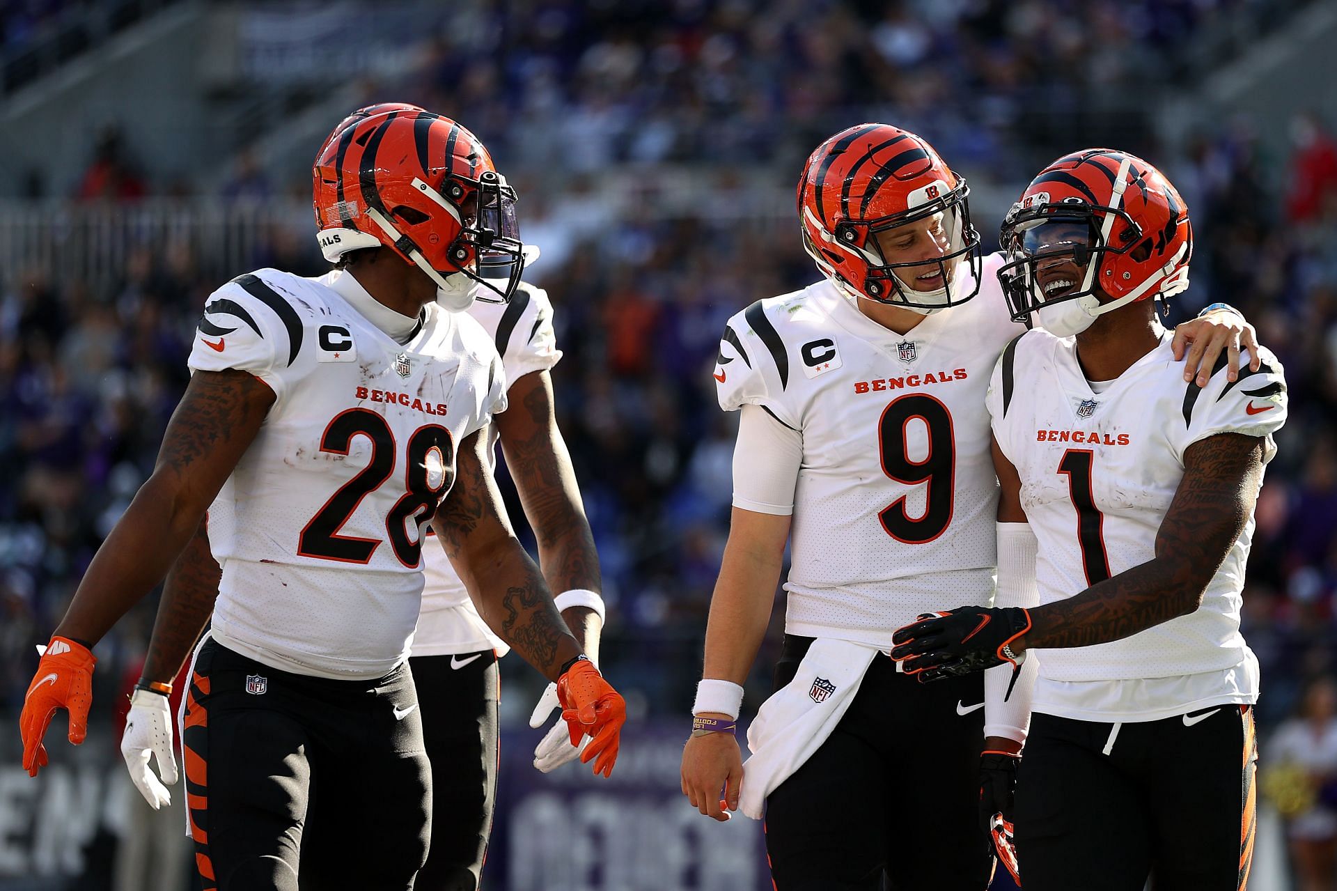 Bengals' Ja'Marr Chase busts out snow Griddy after TD from Joe Burrow vs.  Bills