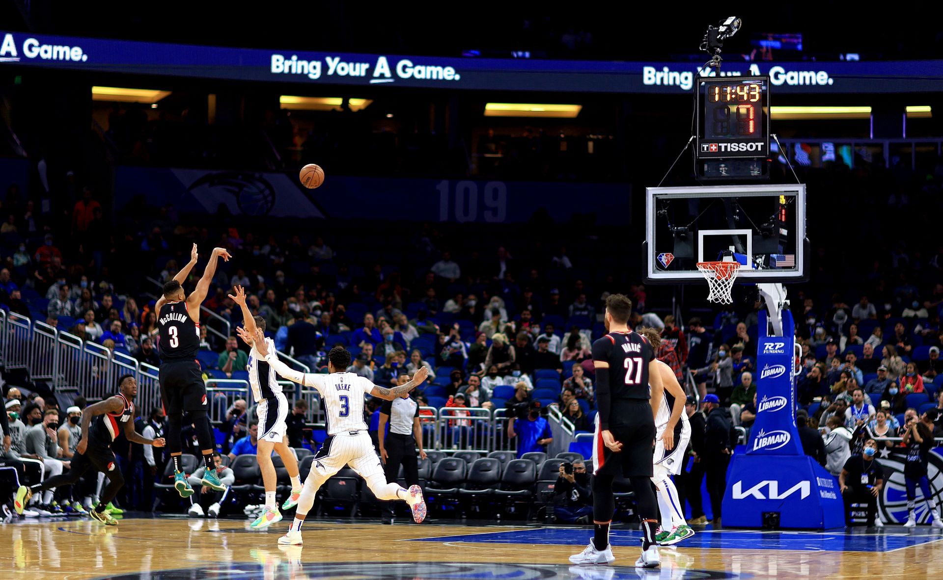 Portland Trail Blazers v Orlando Magic